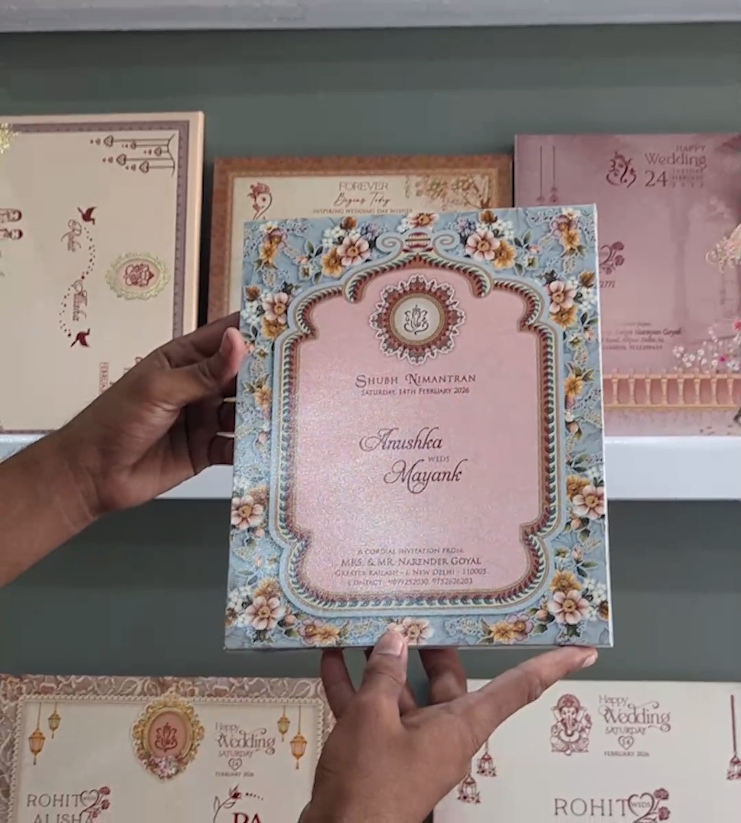 Wedding Card 3326